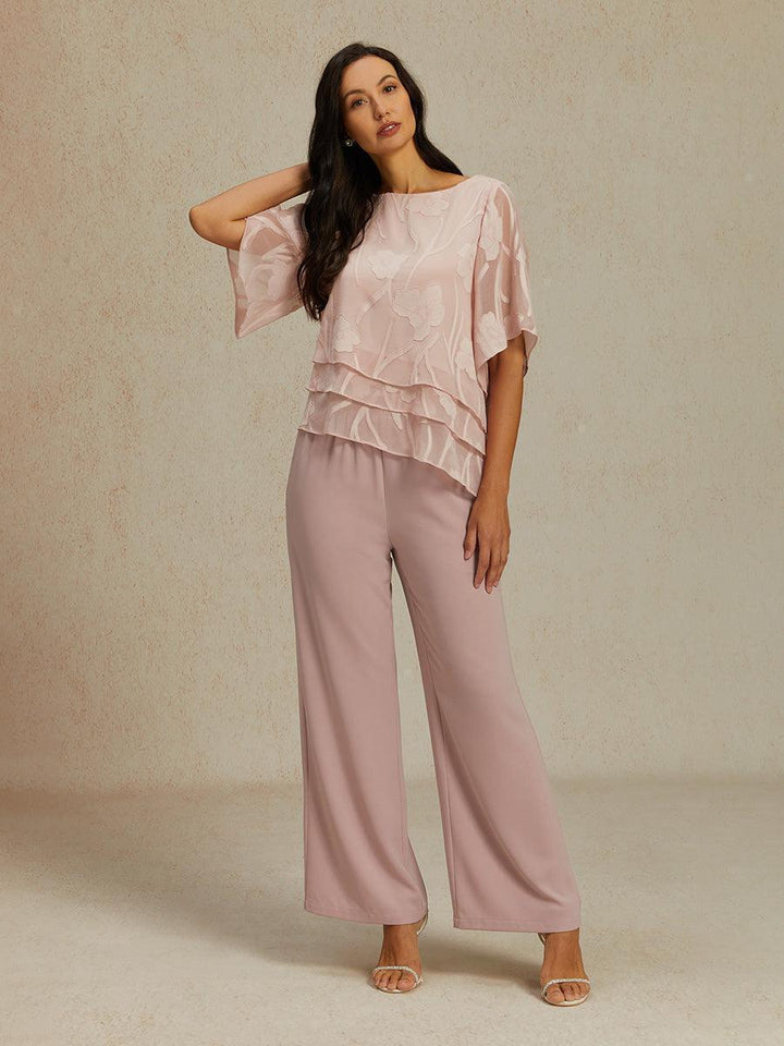 Chiffon Floral Layered Blouse