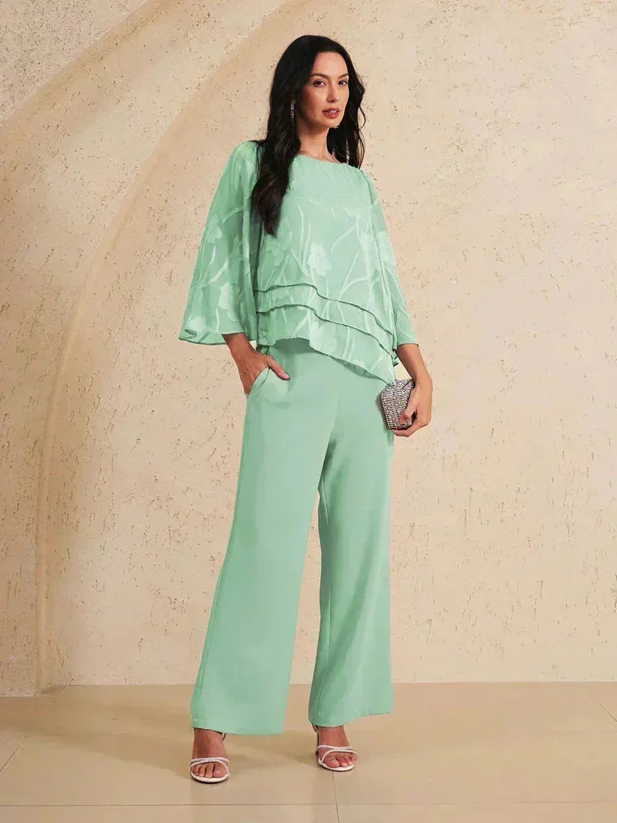 Chiffon Floral Layered Blouse