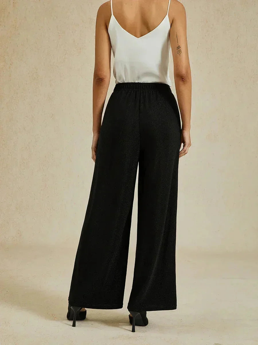 Floral Chiffon Top And Pant Suits