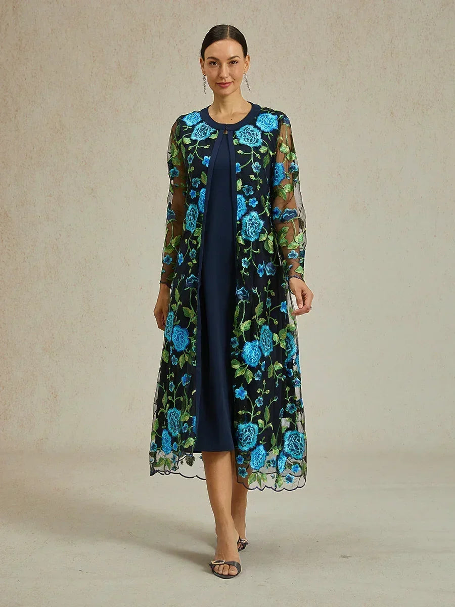 Sleeveless Sheath Midi Dress