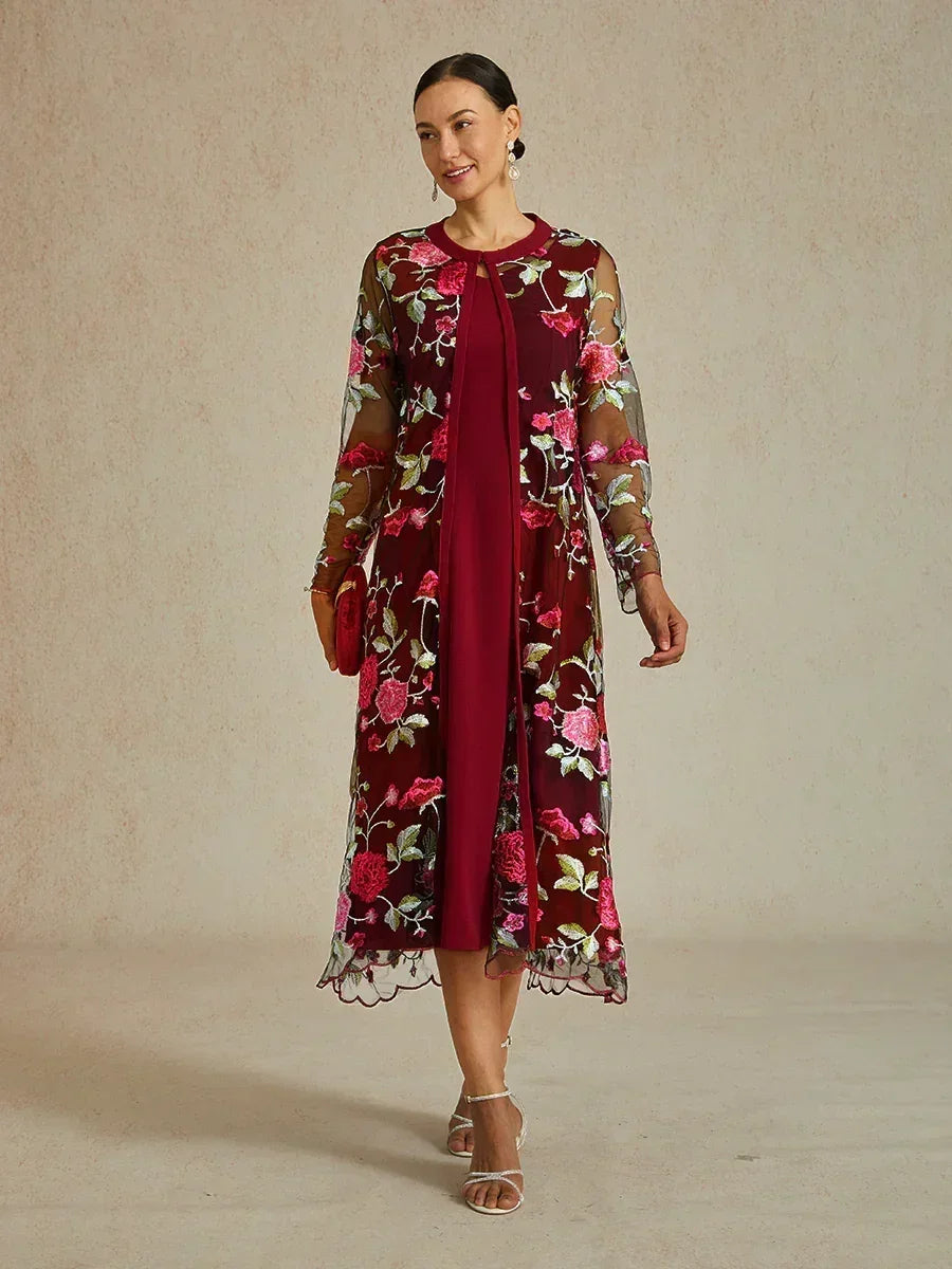 Sleeveless Sheath Midi Dress