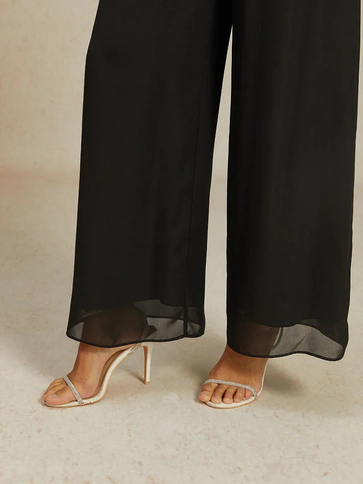 Elegant Dressy 2 Piece Pant Suits